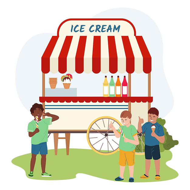 Ice Cream Illustration